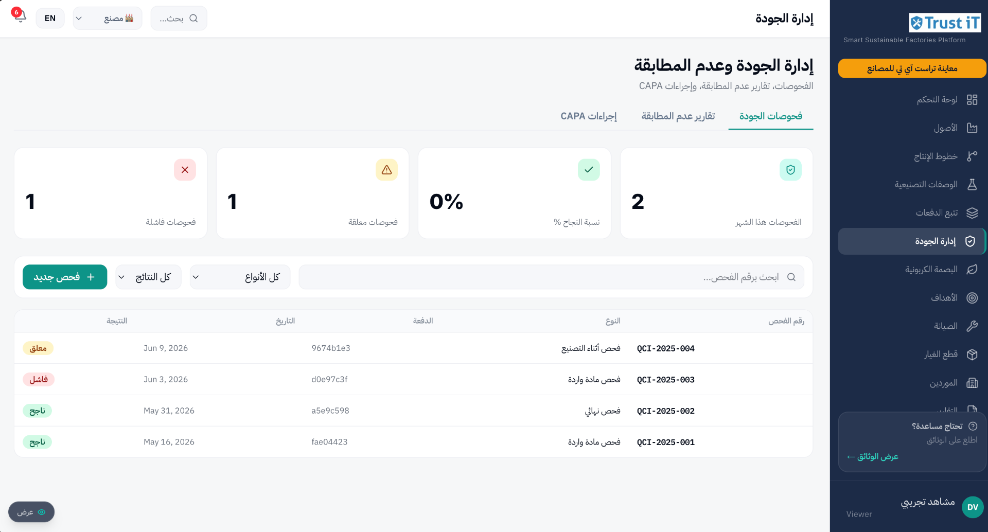 إدارة الجودة